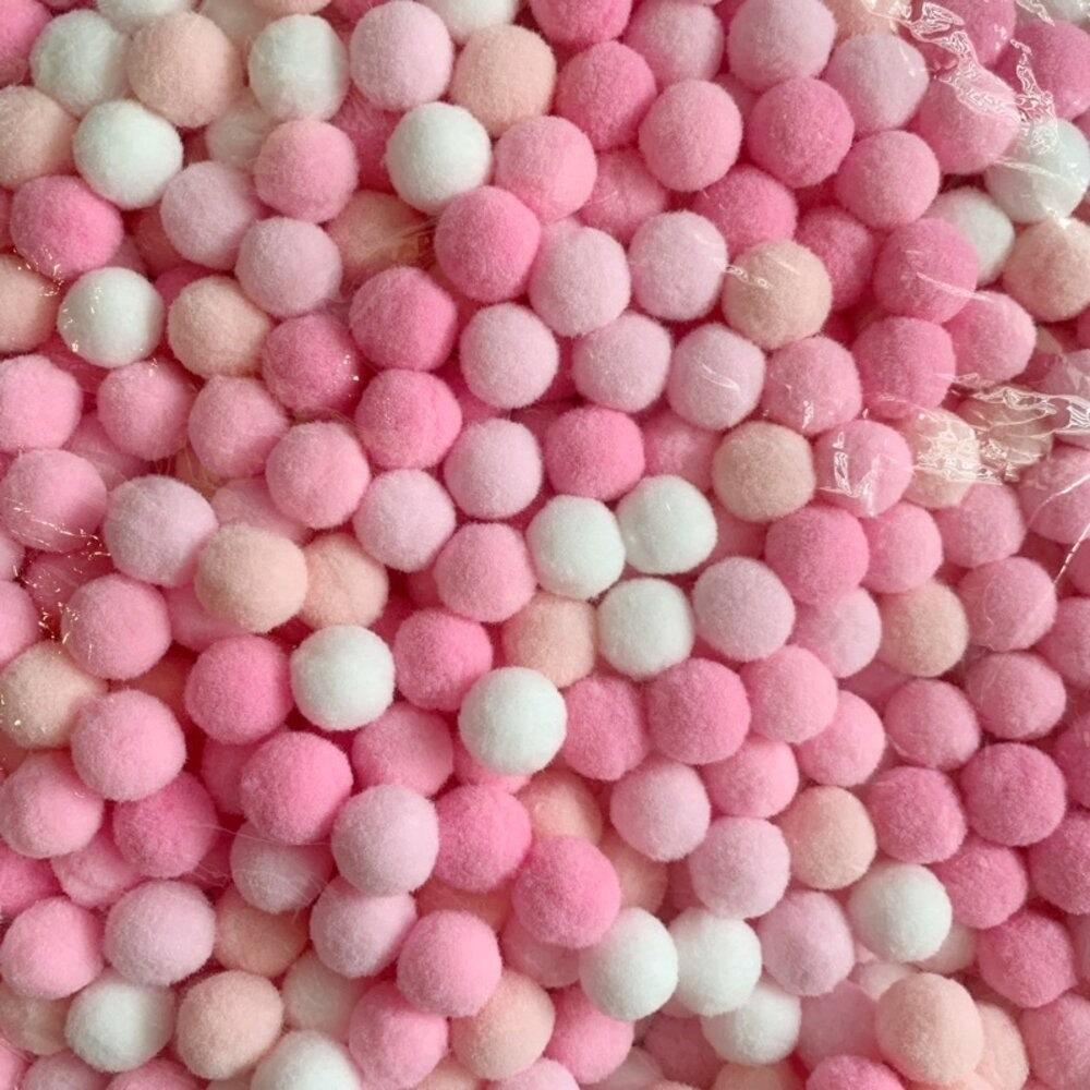 粉紅色系2cm-約100顆