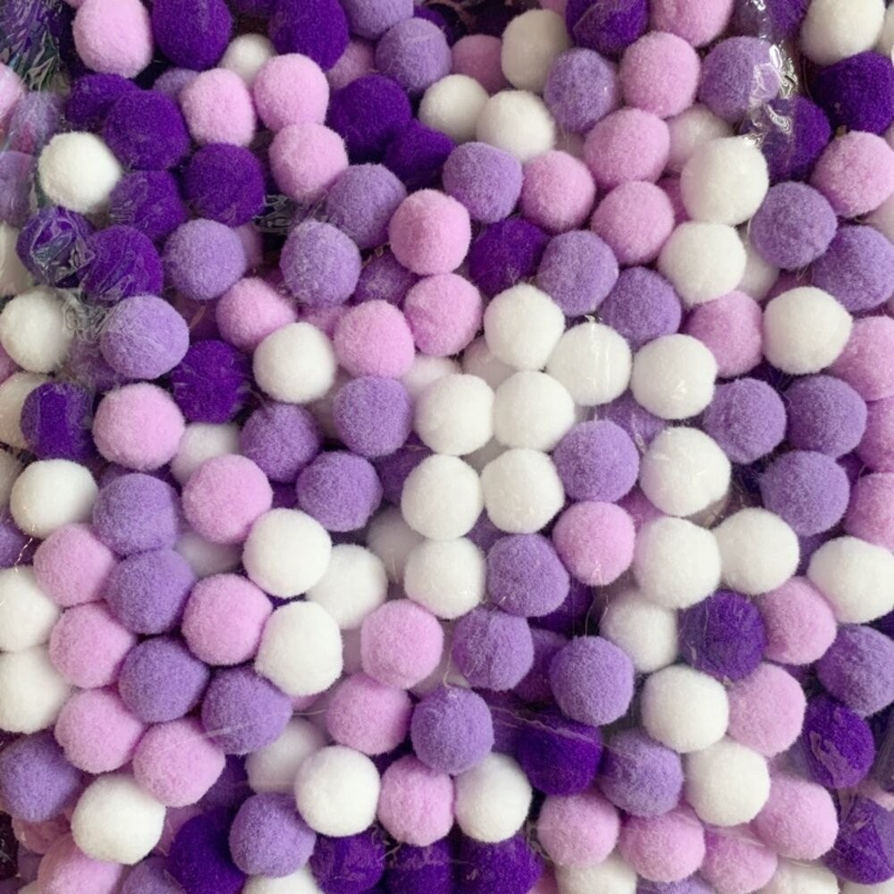 紫色系2cm-約100顆