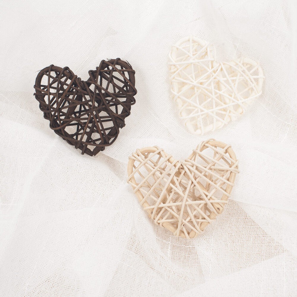 編織藤球10入 聖誕裝飾 聖誕節 愛心藤球 星星藤球 聖誕樹裝飾 拍攝道具 拍照道具 拍照背景【GXS拍照道具】-規格圖6