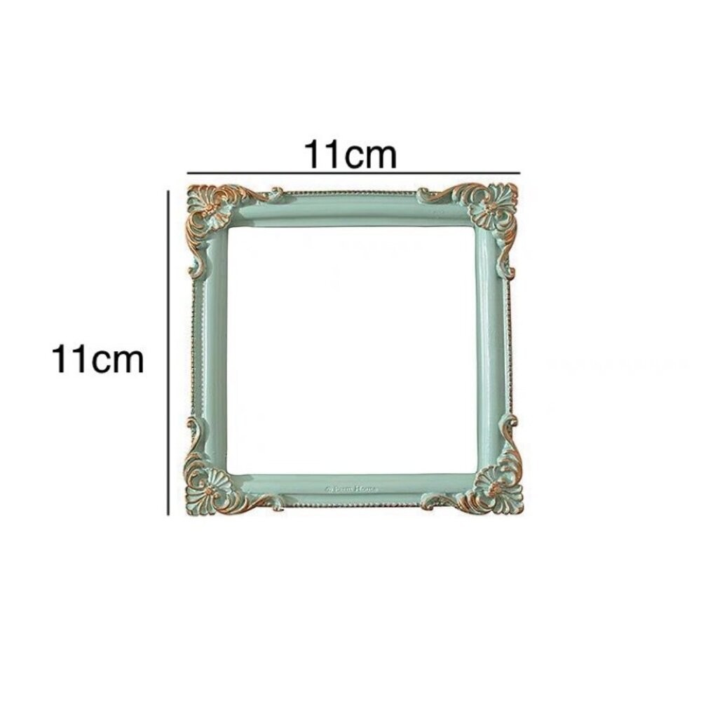 小相框 復古框 飾品盤 拍照道具 拍照背景 谷美相框 谷美 拍照小物 擺拍 樹脂相框【GXS拍照道具】-細節圖6