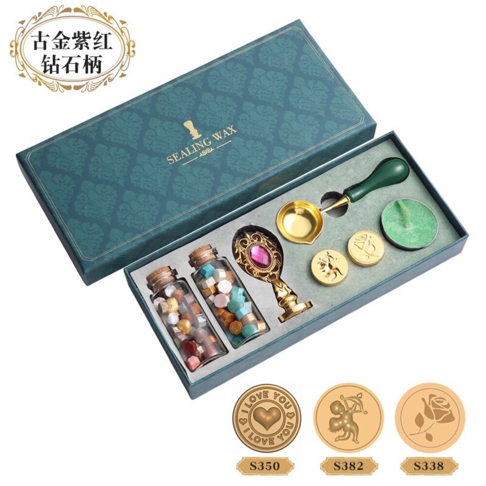 火漆蠟 聖誕禮物 交換禮物 生日禮物火漆封蠟 封蠟印章 火漆蠟 復古封蠟 封蠟禮盒 拍照道具 拍照背景【GXS拍照道具】-規格圖9
