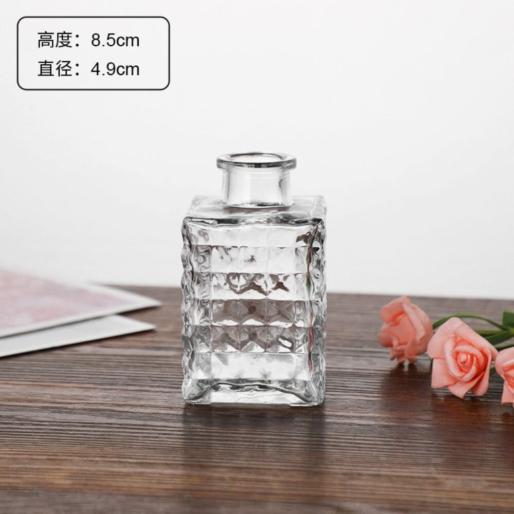 花瓶 玻璃花瓶 雕花玻璃花瓶  擴香瓶 復古花瓶 浮雕花瓶 拍照道具 拍照背景【GXS拍照道具】-規格圖6