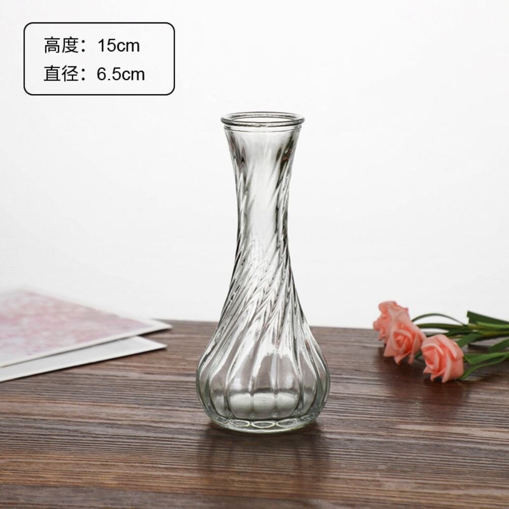 花瓶 玻璃花瓶 雕花玻璃花瓶  擴香瓶 復古花瓶 浮雕花瓶 拍照道具 拍照背景【GXS拍照道具】-規格圖6