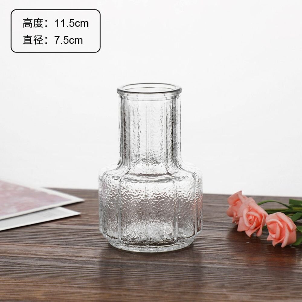 花瓶 玻璃花瓶 雕花玻璃花瓶  擴香瓶 復古花瓶 浮雕花瓶 拍照道具 拍照背景【GXS拍照道具】-規格圖6