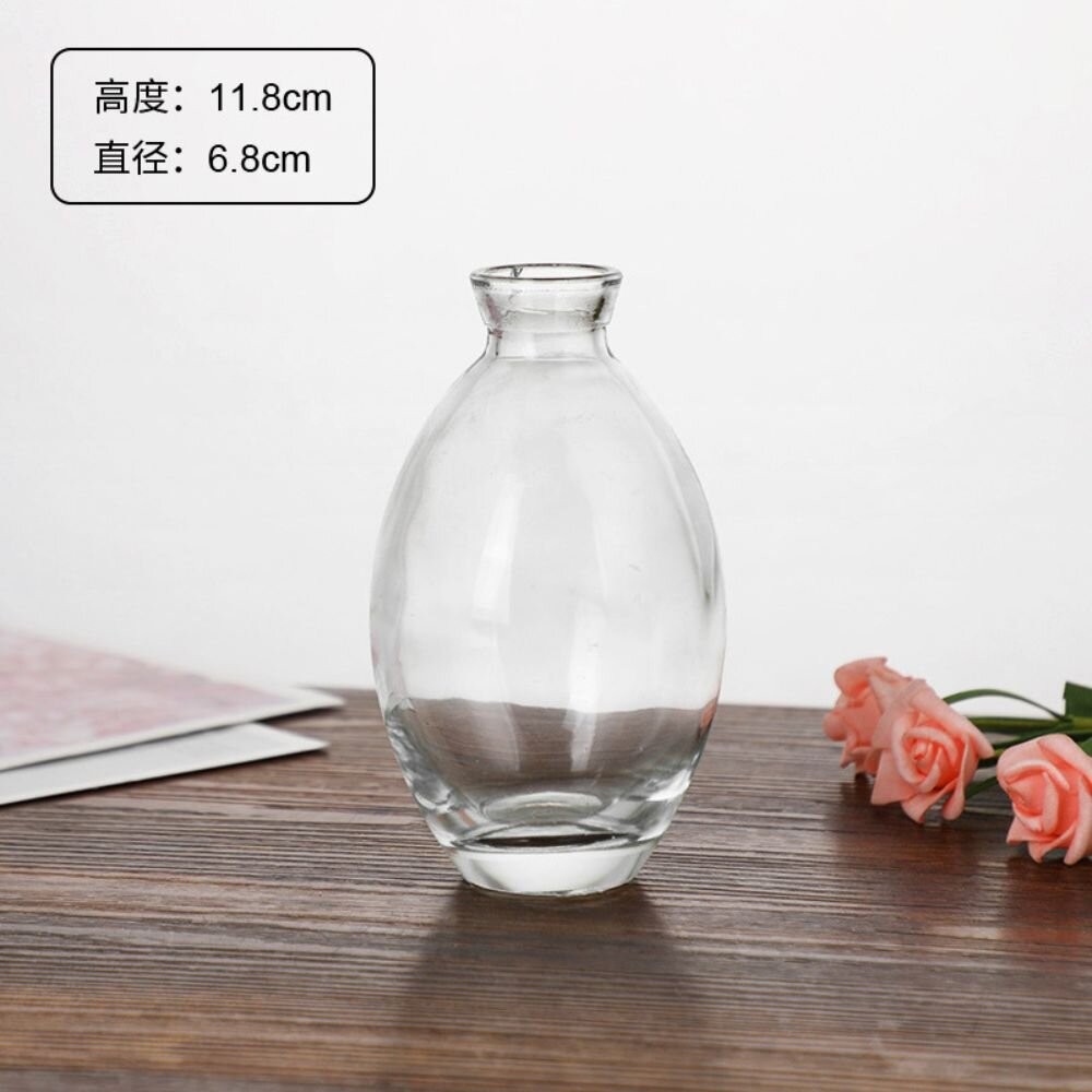 花瓶 玻璃花瓶 雕花玻璃花瓶  擴香瓶 復古花瓶 浮雕花瓶 拍照道具 拍照背景【GXS拍照道具】-規格圖6