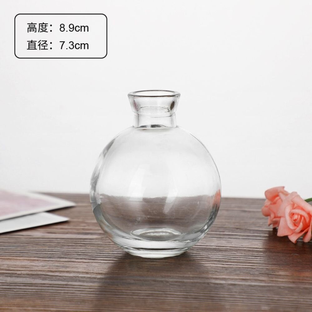 花瓶 玻璃花瓶 雕花玻璃花瓶  擴香瓶 復古花瓶 浮雕花瓶 拍照道具 拍照背景【GXS拍照道具】-規格圖6