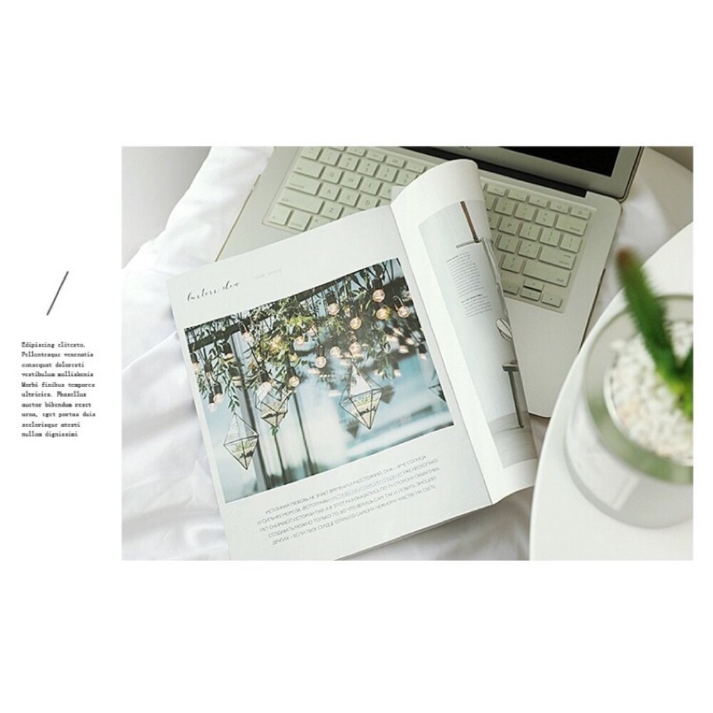 拍照雜誌 攝影道具 一本含封面封底12張24面  街拍 拍照雜誌背景書 拍照道具 生活風格雜誌 背景紙【GXS拍照道具】-細節圖2