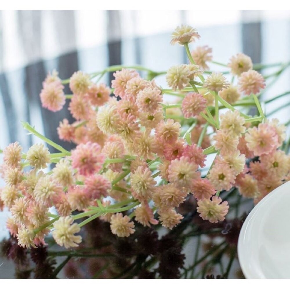 滿天星 仿真滿天星 PU軟膠手感 拍照道具 仿真花 塑膠花【GXS拍照道具】-細節圖8