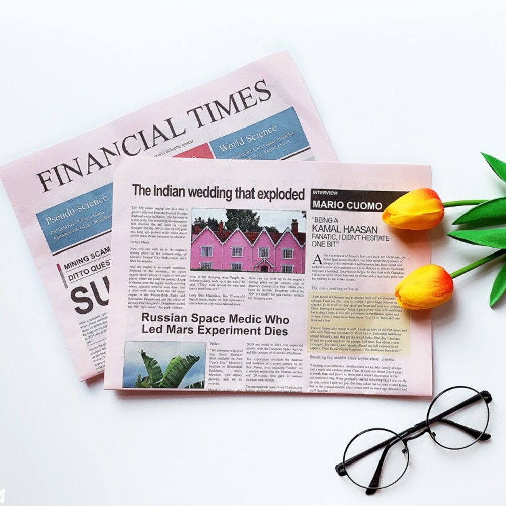 英文報紙 背景紙 拍照道具 攝影道具 商業攝影 禮物包裝【GXS拍照道具】-細節圖3