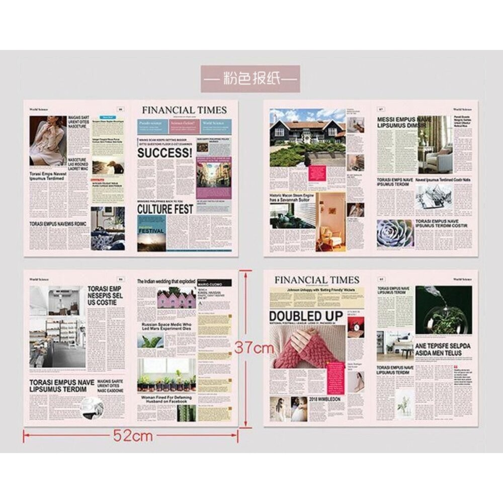英文報紙 背景紙 拍照道具 攝影道具 商業攝影 禮物包裝【GXS拍照道具】-細節圖8