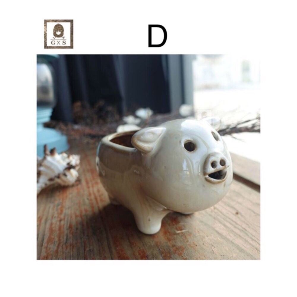 動物 多肉植物花盆 雜貨 Zakka【GXS拍照道具】-細節圖5