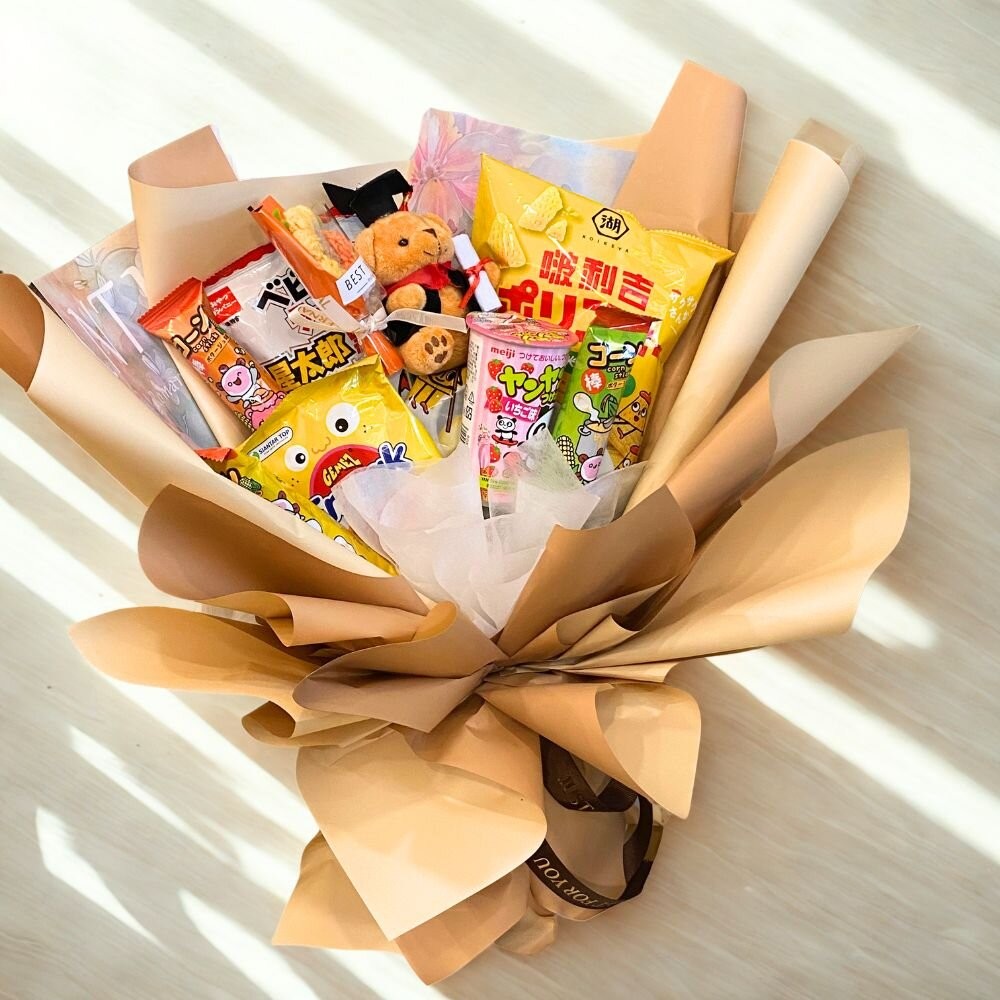 零食花束 花束 生日花束 畢業花束-規格圖2