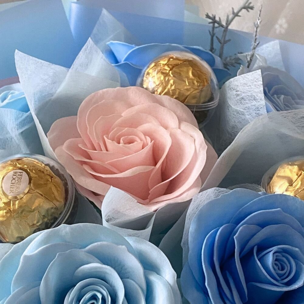 甦醒玫瑰 花束 香皂花束 情人節花束 情人節禮物 情人節 香皂花-細節圖4