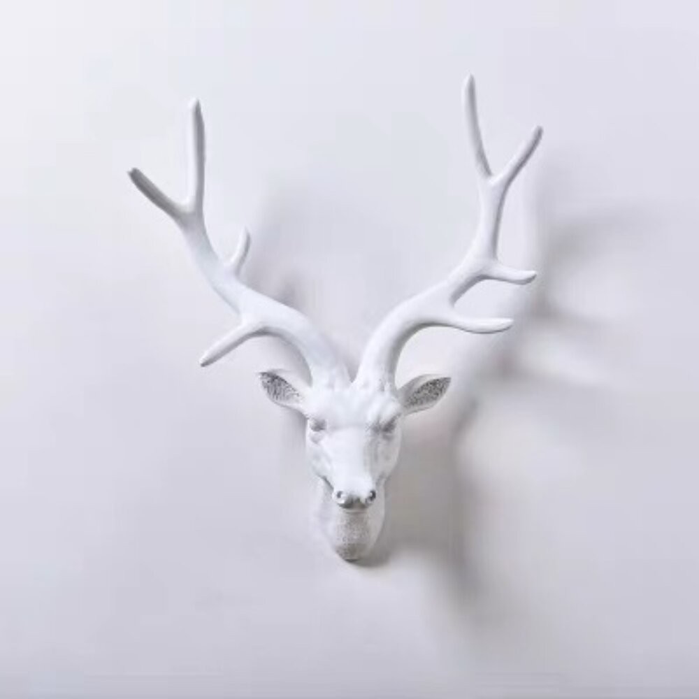 鹿頭壁掛 鹿角壁掛 工業風【GXS拍照道具】-細節圖7