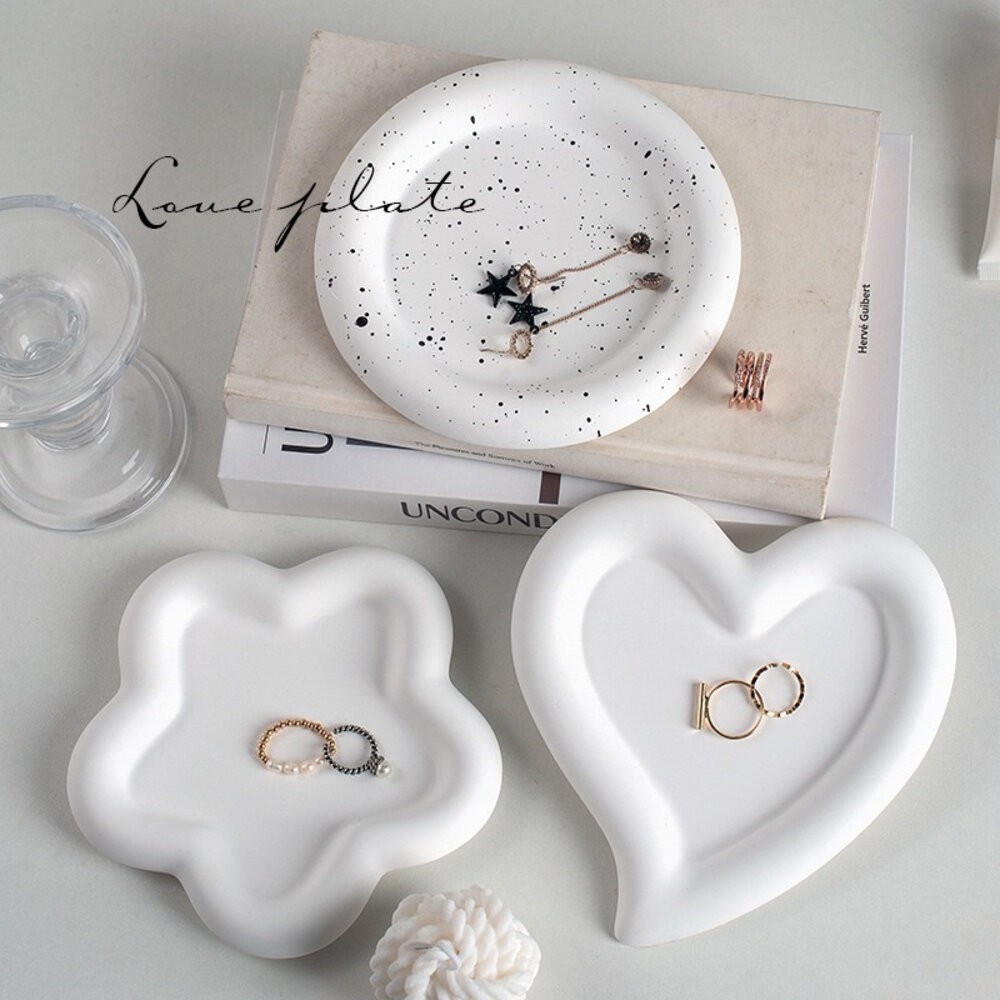 石膏盤 飾品裝飾盤 拍照道具 拍照背景 GXS拍照道具-細節圖2