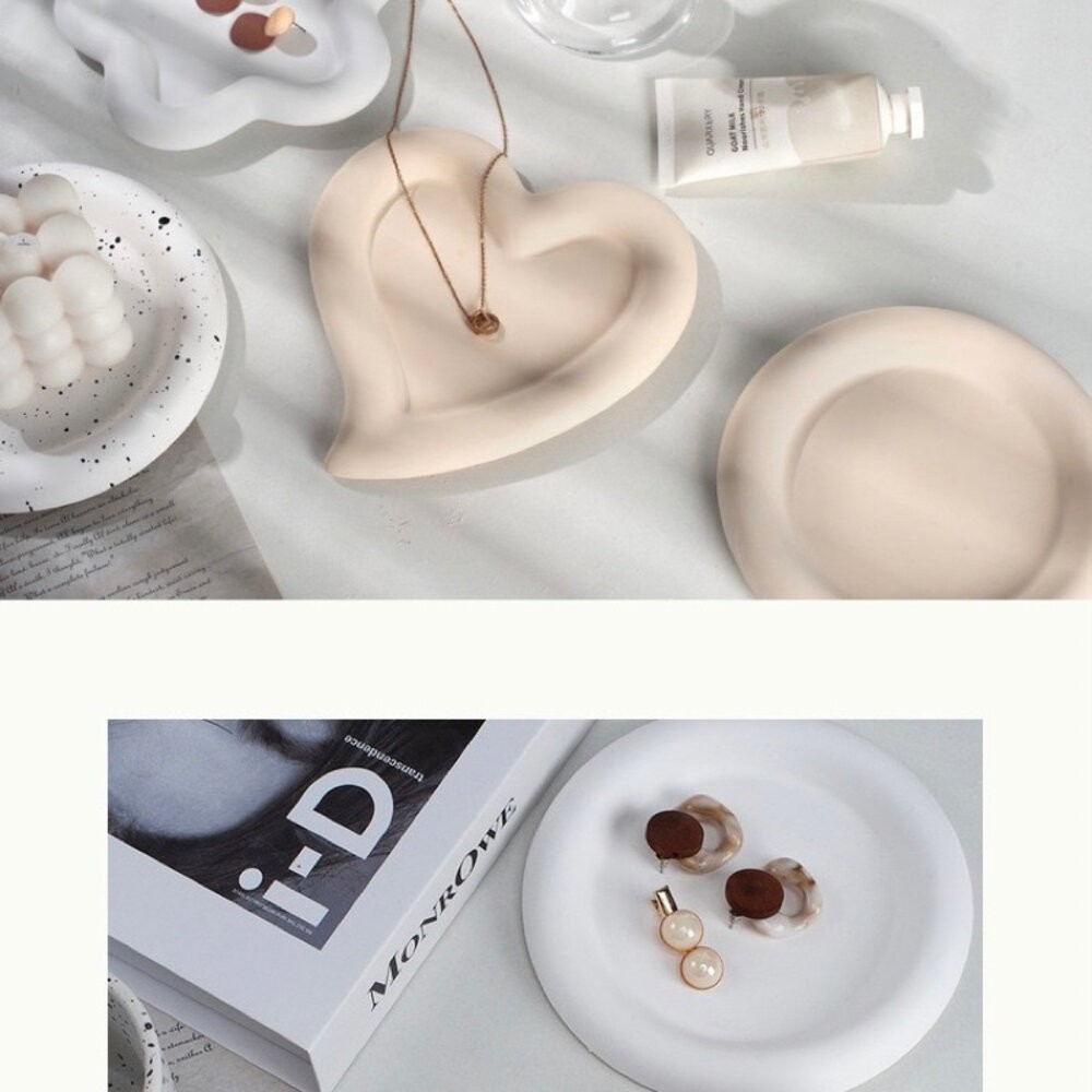 石膏盤 飾品裝飾盤 拍照道具 拍照背景 GXS拍照道具-細節圖3