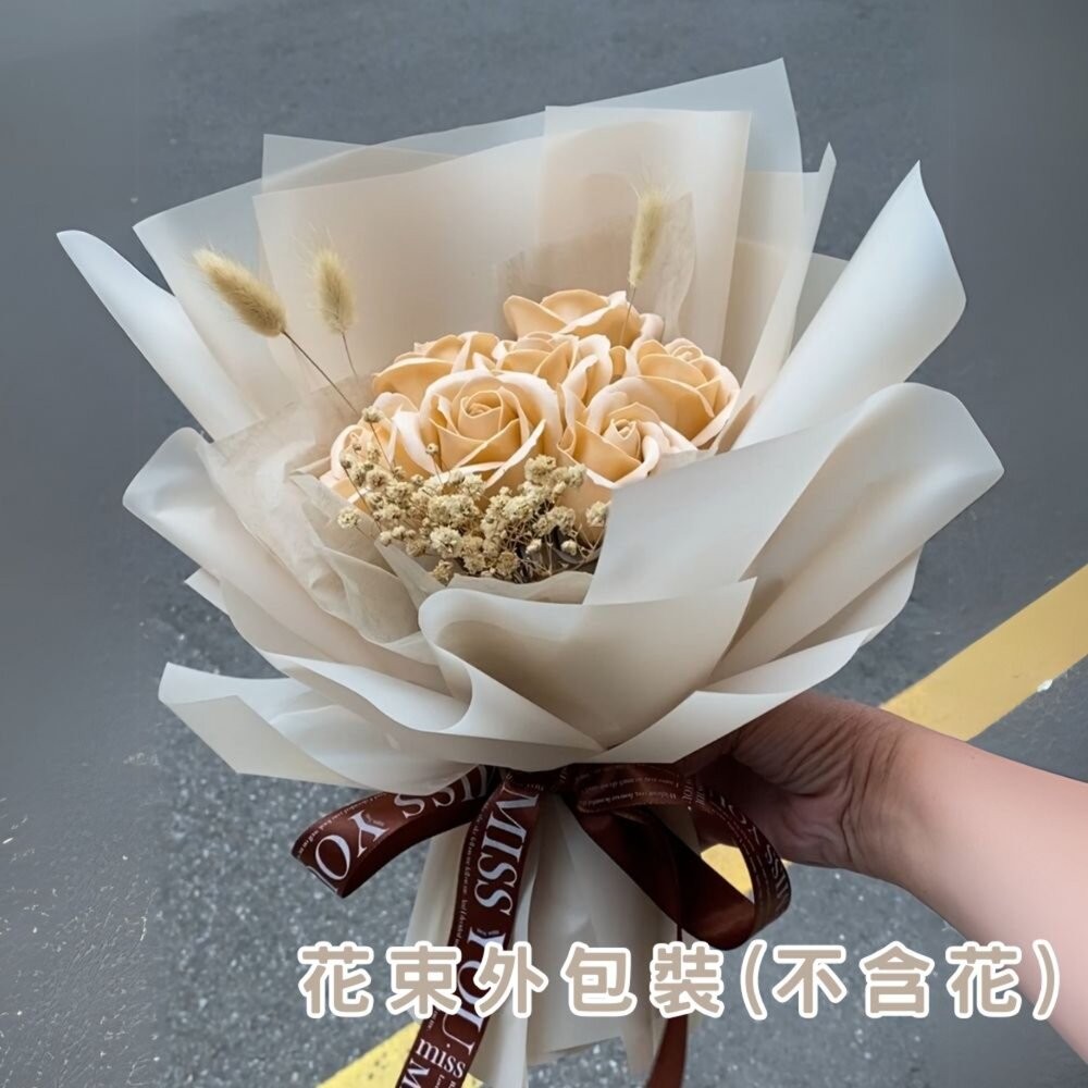 花束半成品 (不含花)花束包裝 畢業花束 零食花束 糖果花束 母親節花束 禮物-細節圖2