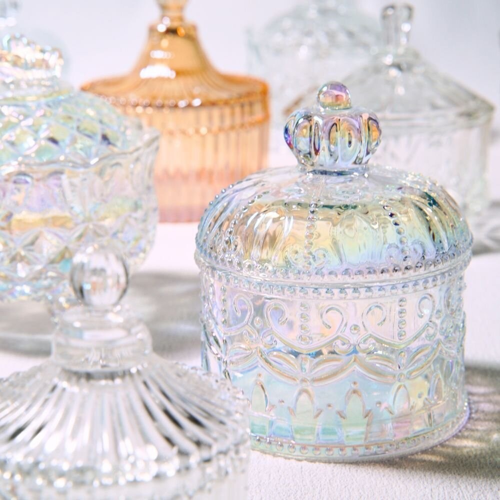 【森林海】父親節禮物 消磁盒 玻璃罐 聖誕禮物 裝飾盒 糖果罐 飾品收納 水晶淨化 消磁碗 淨化水晶盒 五行風水 水晶-細節圖3