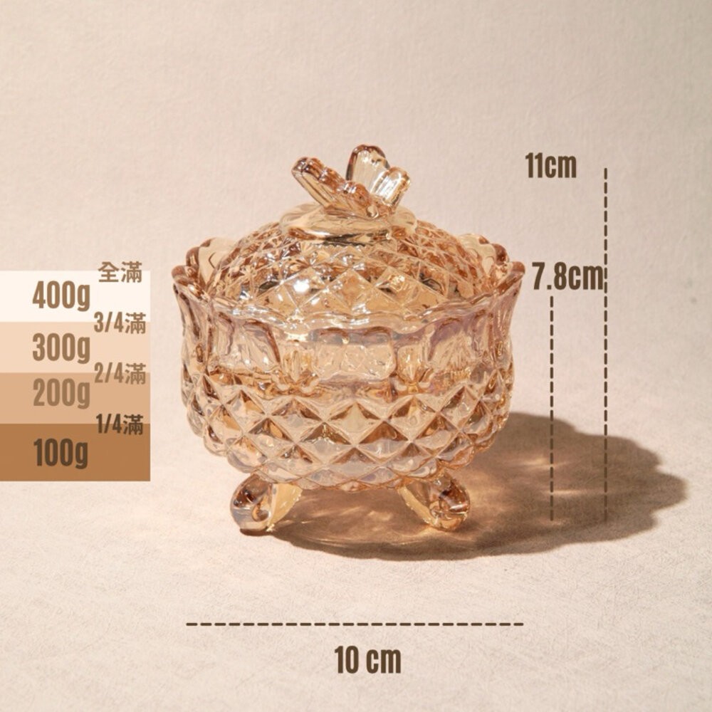 【森林海】父親節禮物 消磁盒 玻璃罐 聖誕禮物 裝飾盒 糖果罐 飾品收納 水晶淨化 消磁碗 淨化水晶盒 五行風水 水晶-規格圖9