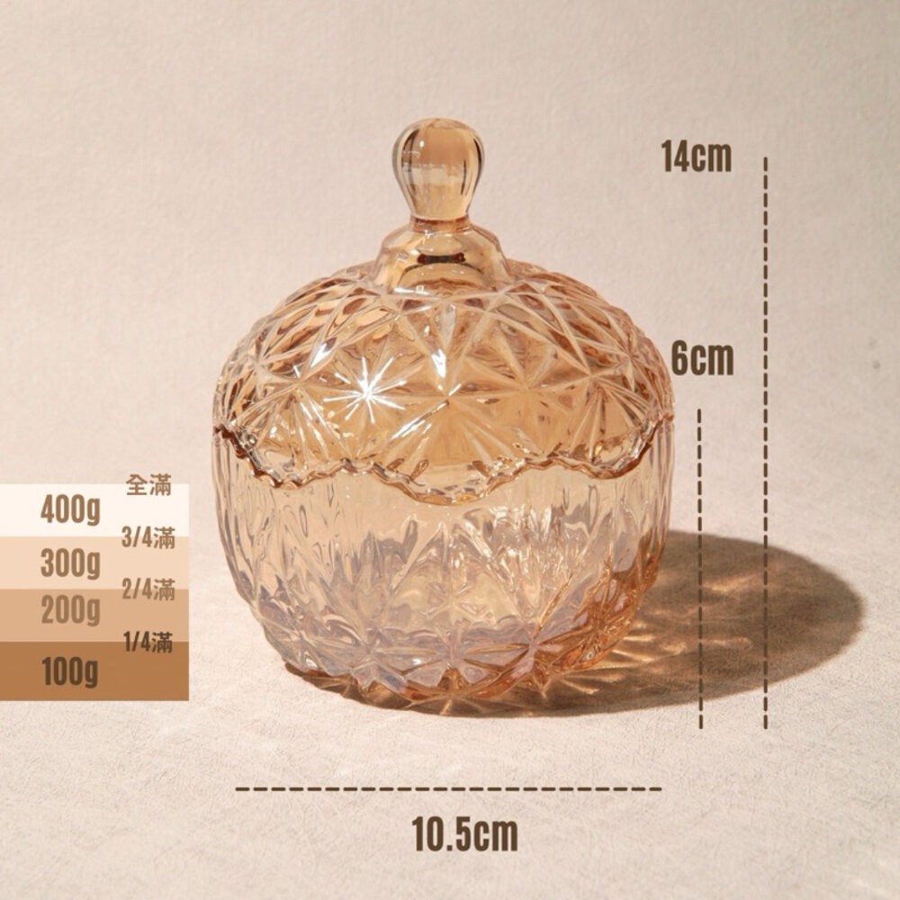 【森林海】父親節禮物 消磁盒 玻璃罐 聖誕禮物 裝飾盒 糖果罐 飾品收納 水晶淨化 消磁碗 淨化水晶盒 五行風水 水晶-規格圖9