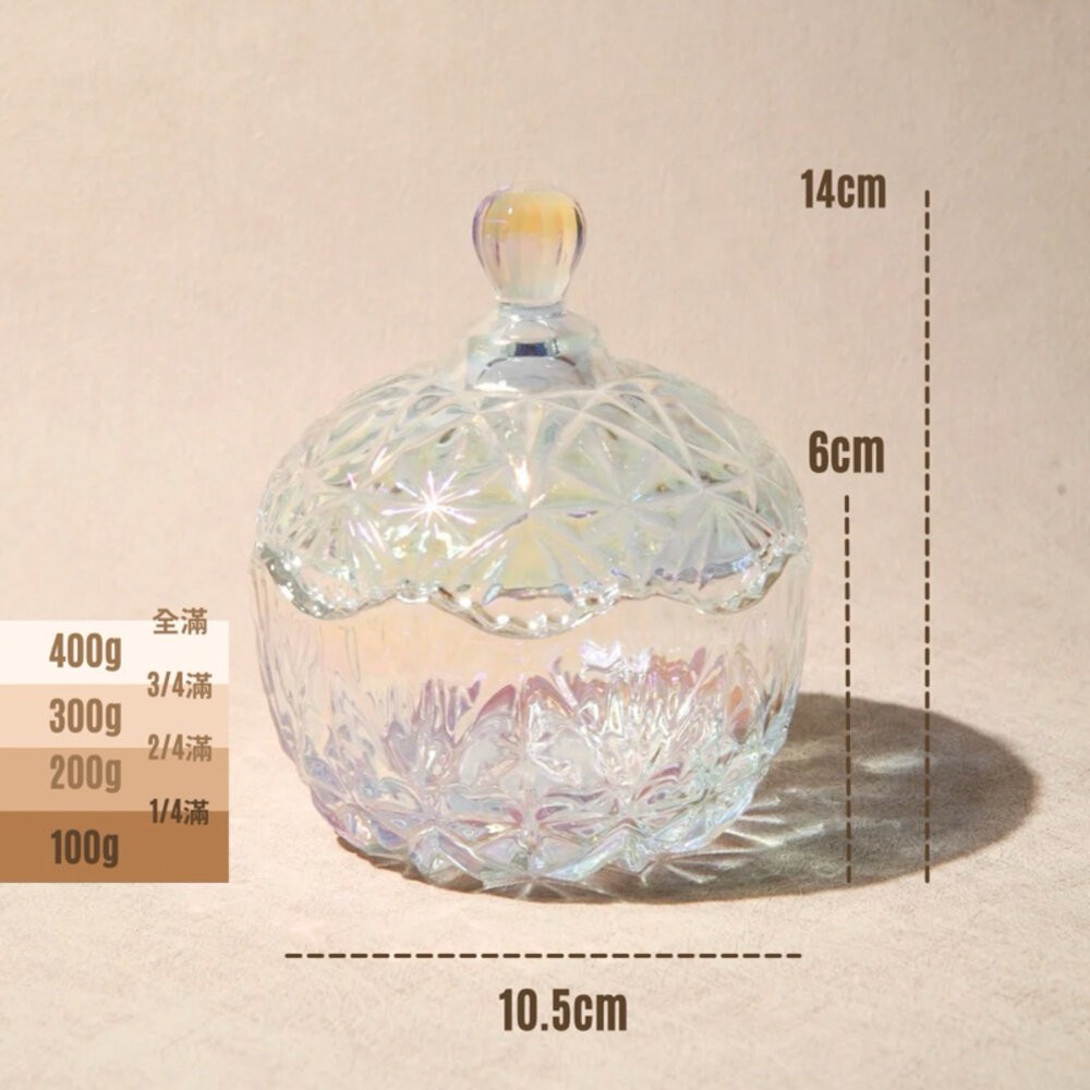 【森林海】父親節禮物 消磁盒 玻璃罐 聖誕禮物 裝飾盒 糖果罐 飾品收納 水晶淨化 消磁碗 淨化水晶盒 五行風水 水晶-規格圖9