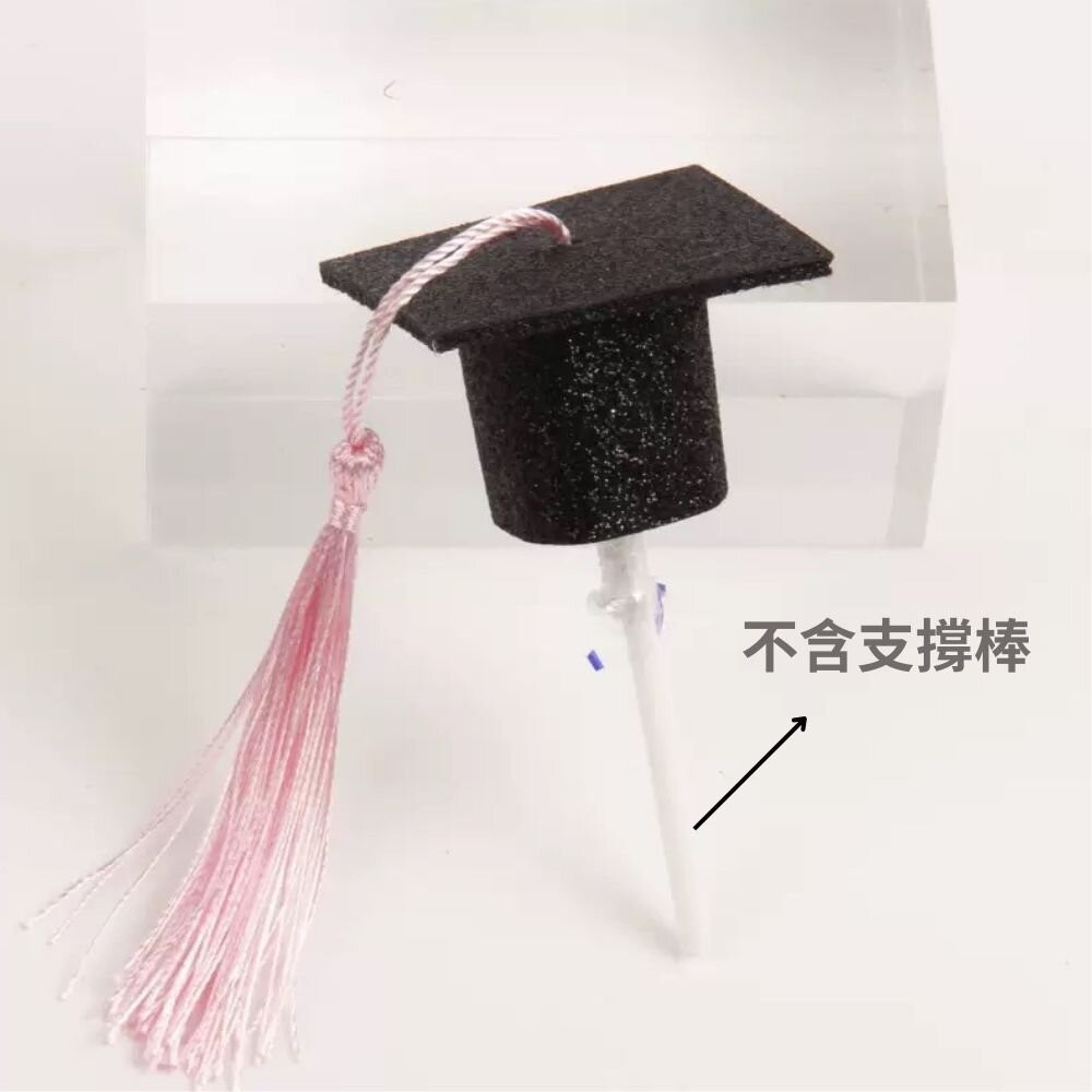 迷你畢業帽 髮飾 畢業花束 畢業帽-規格圖10