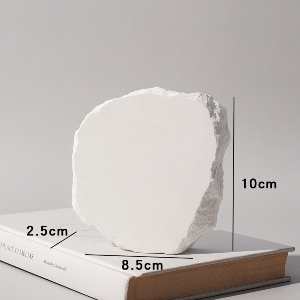 白色2.5cm厚中號