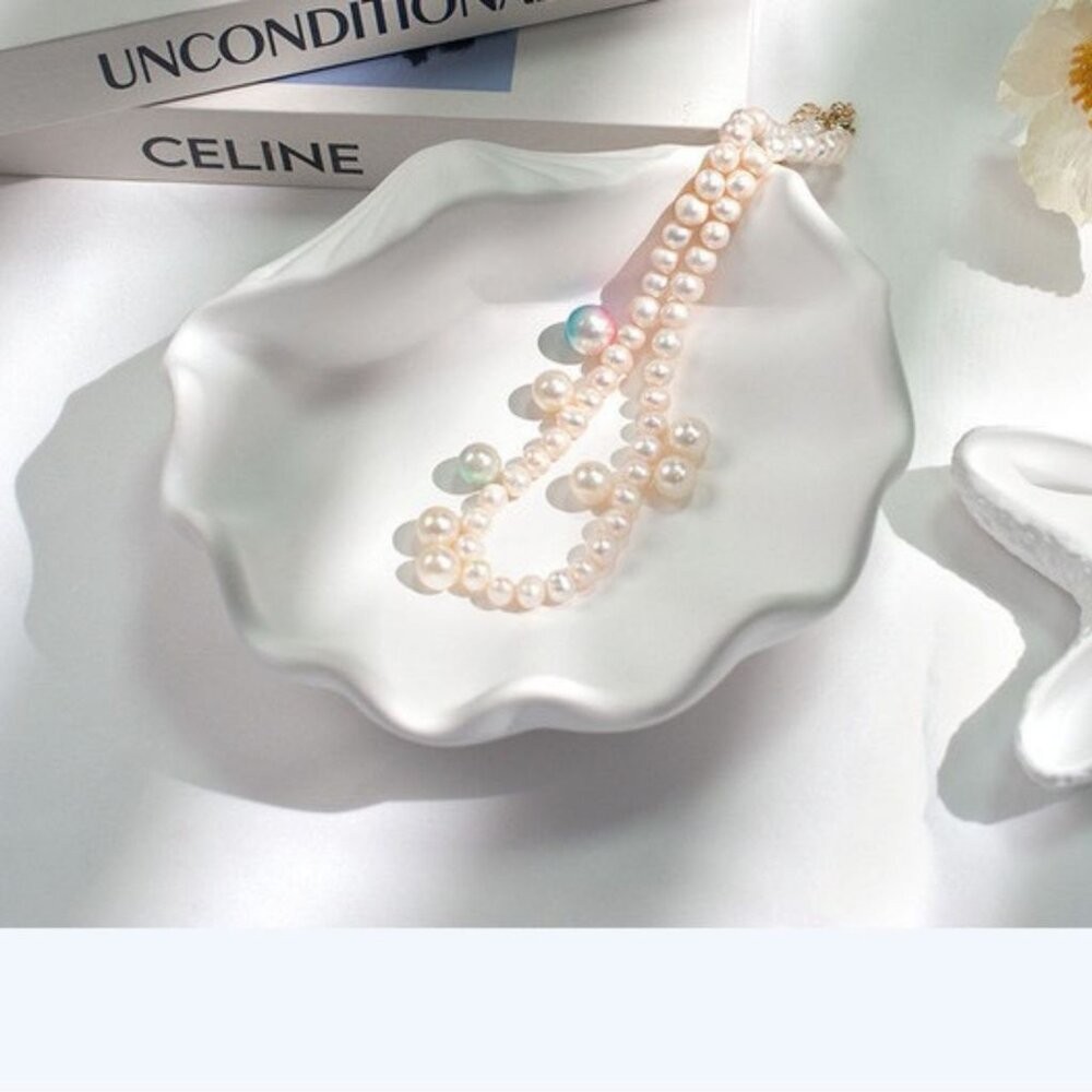 【森林海】石膏盤 飾品陳列 不規則幾何盤 飾品收納 擺拍盤 飾品盤 拍照道具 收納擺件 擺拍道具 飾品拍攝 拍照小物-細節圖4