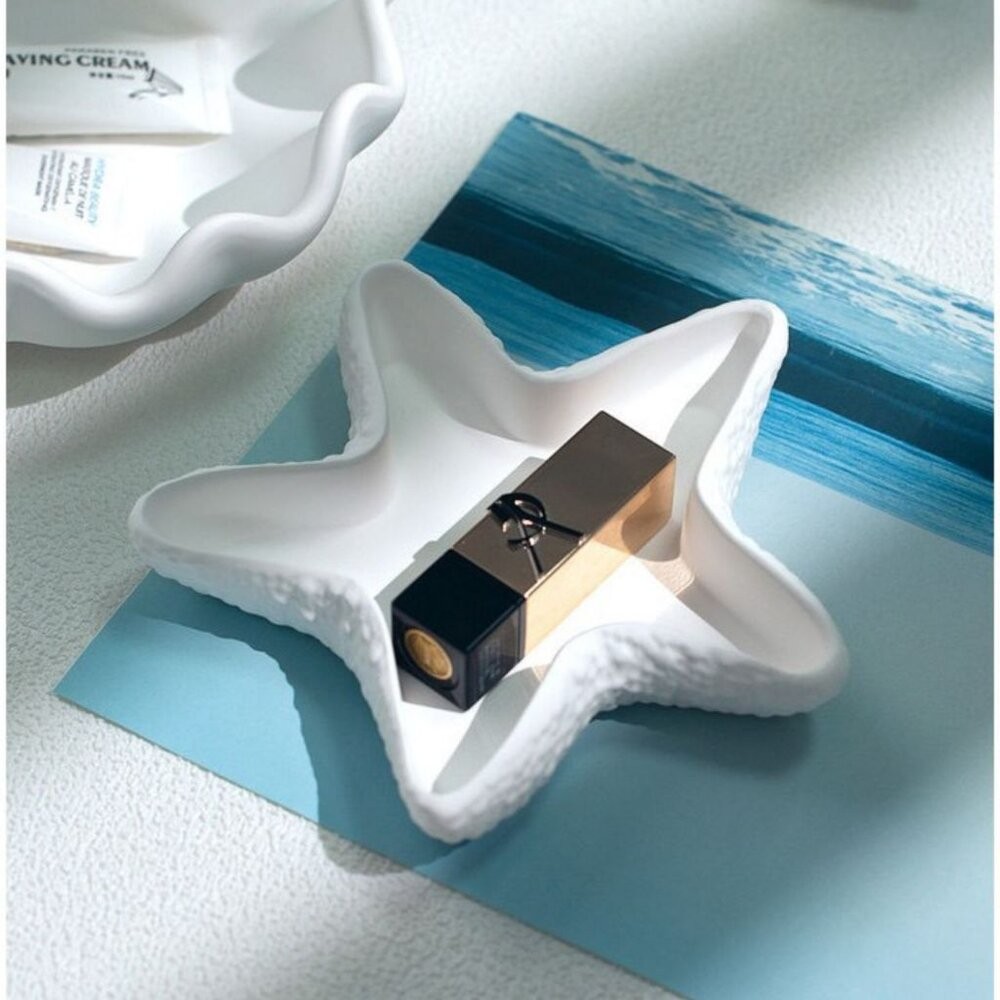 【森林海】石膏盤 飾品陳列 不規則幾何盤 飾品收納 擺拍盤 飾品盤 拍照道具 收納擺件 擺拍道具 飾品拍攝 拍照小物-細節圖5