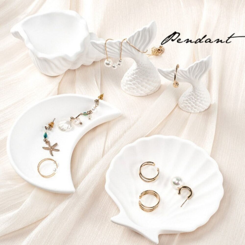 【森林海】石膏盤 飾品陳列 不規則幾何盤 飾品收納 擺拍盤 飾品盤 拍照道具 收納擺件 擺拍道具 飾品拍攝 拍照小物-細節圖9