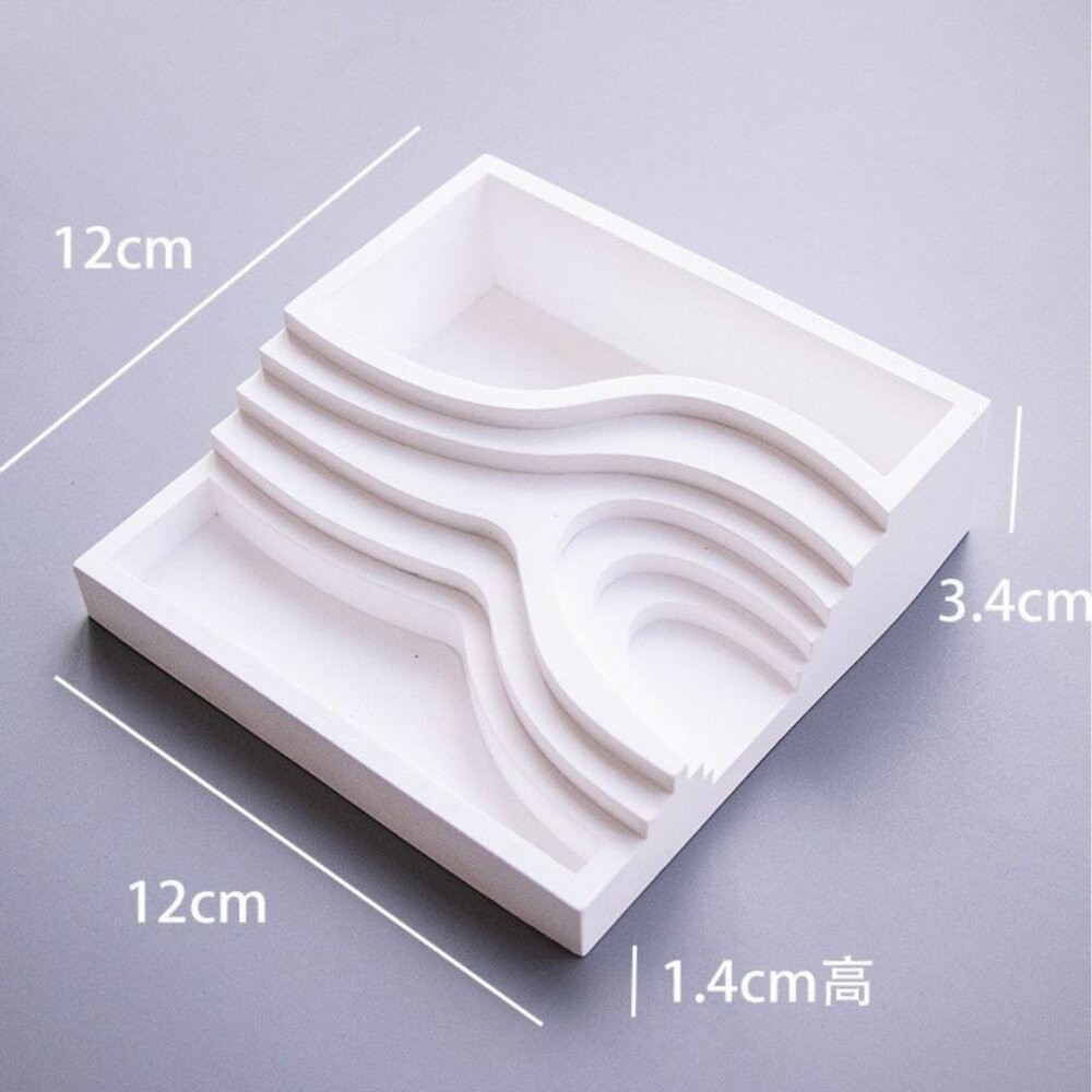 【森林海】石膏盤 飾品陳列 不規則幾何盤 飾品收納 擺拍盤 飾品盤 拍照道具 收納擺件 擺拍道具 飾品拍攝 拍照小物-規格圖9