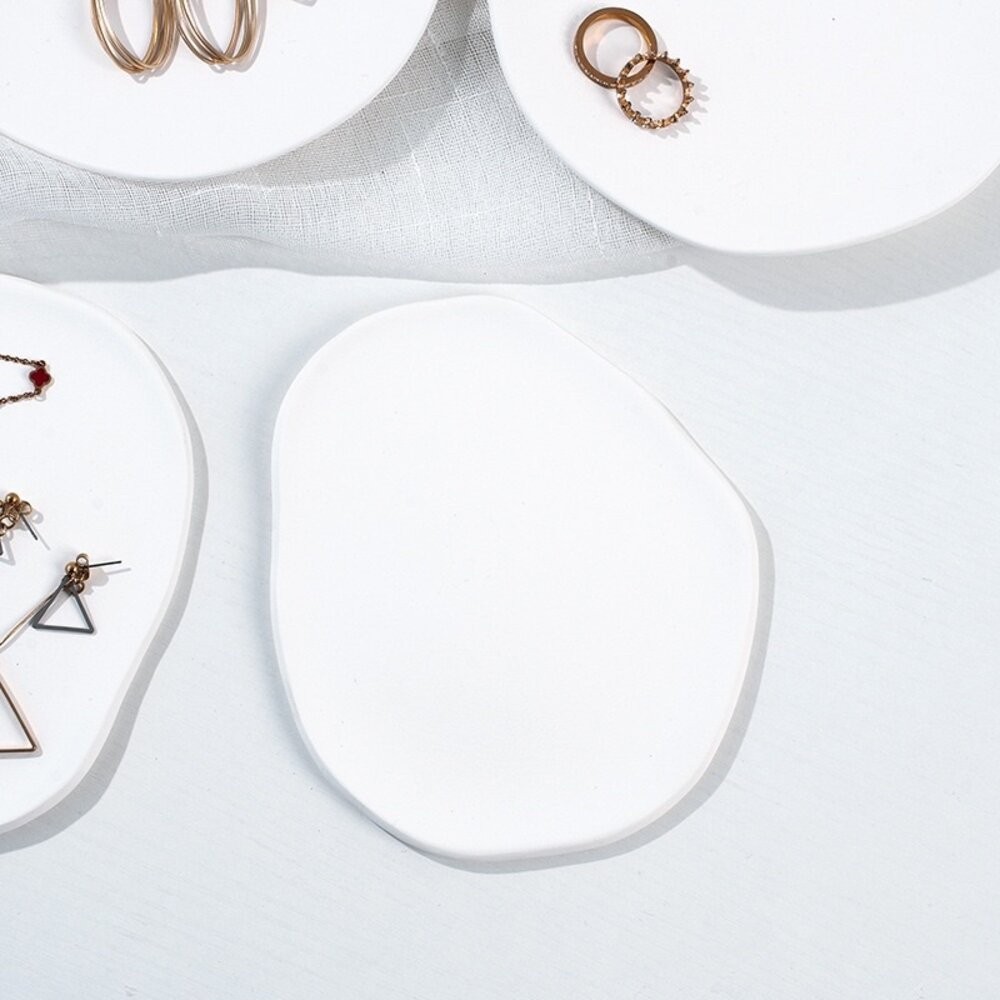 【森林海】石膏盤 飾品陳列 不規則幾何盤 飾品收納 擺拍盤 飾品盤 拍照道具 收納擺件 擺拍道具 飾品拍攝 拍照小物-規格圖9