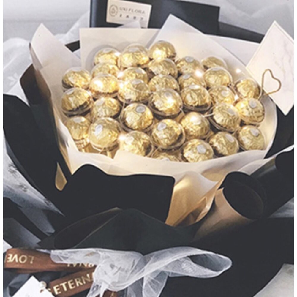 金沙透明球 壓克力球 透明花托 巧克力花束 金沙透明球-細節圖6