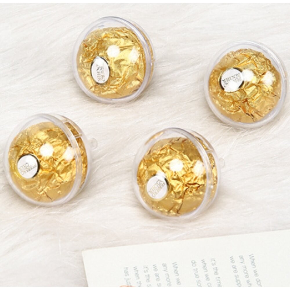 金沙透明球 壓克力球 透明花托 巧克力花束 金沙透明球-細節圖7