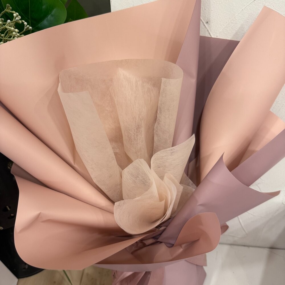 牛奶棉 花束內襯紙 花束包裝 抽取式棉紙 花禮 花藝資材 畢業花束 母親節花束 包裝-細節圖9