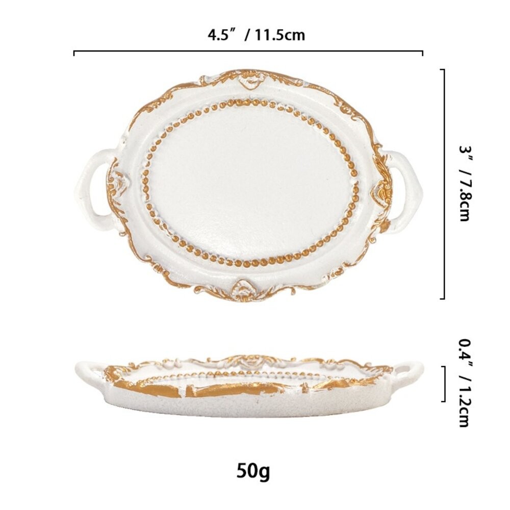 【森林海】飾品陳列 拍照道具 復古框 巴洛克 飾品盤 擺拍盤 首飾收納盒 復古迷你相框 谷美  拍照背景 拍照小物-規格圖10