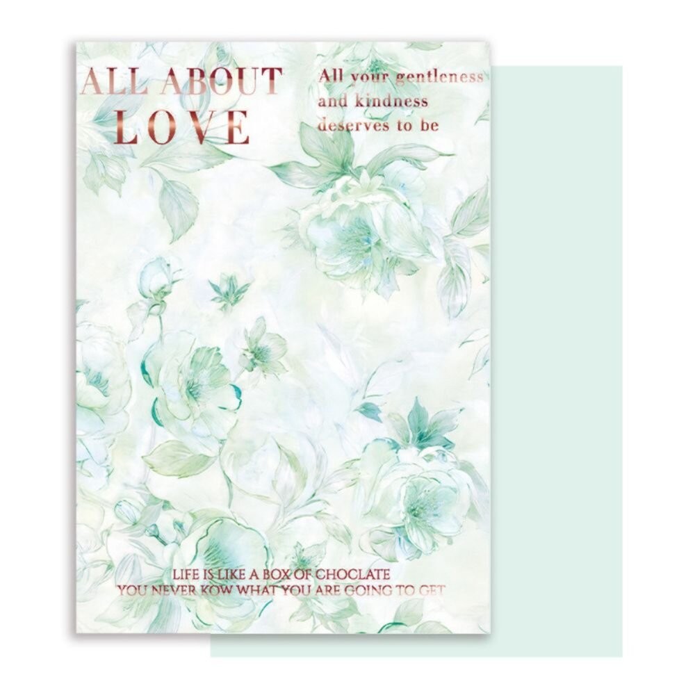 【森林海】(單張)花束包裝紙 包裝紙 油畫風包裝紙 高級感包花紙 花卉系列 風華紙 鮮花包裝材料 禮品包裝-細節圖8