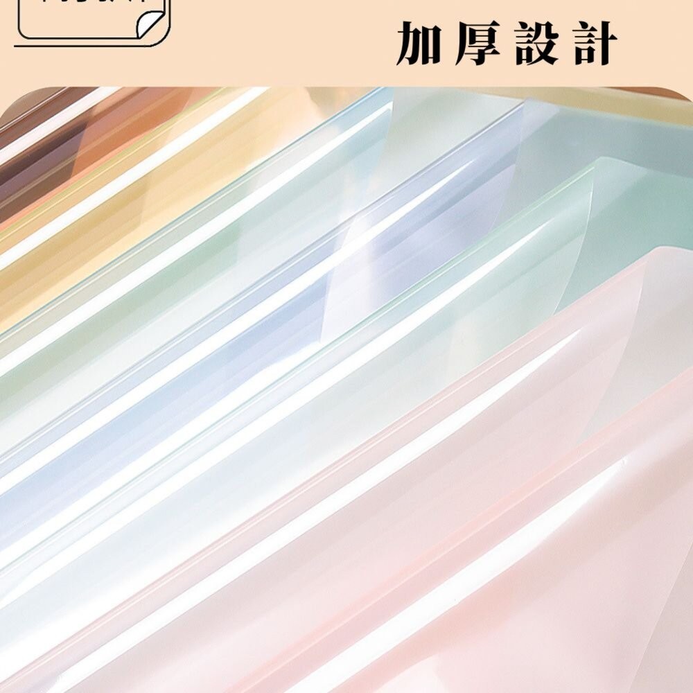 彩色玻璃紙 水晶OPP果凍膜 花束內襯紙 花束包裝 花禮 花藝資材 畢業花束 母親節花束 包裝-細節圖2
