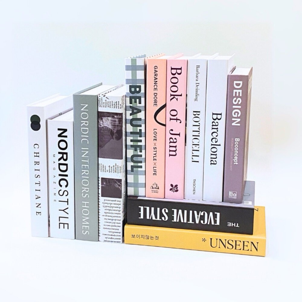 假書 房間裝飾【3本100】裝飾 仿真書 拍照道具 拍照背景 擺設 裝飾書 道具 拍照假書 假書本 房間展示 空間展-細節圖3