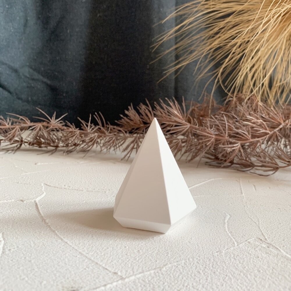 石膏戒指托 戒指支架 首飾架 戒指裝飾 三角戒指座 飾品架 戒指架 拍照道具 市集道具 拍照背景【GXS拍照道具】-細節圖5