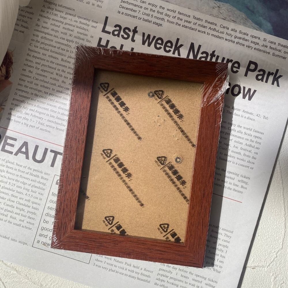 相框 木框 畫框 相片框 木質相框 北歐風相框 5吋 6吋 A4畫框-規格圖9