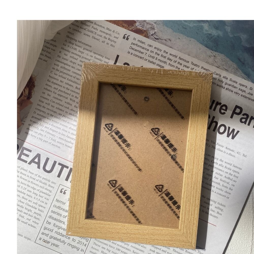相框 木框 畫框 相片框 木質相框 北歐風相框 5吋 6吋 A4畫框-規格圖9