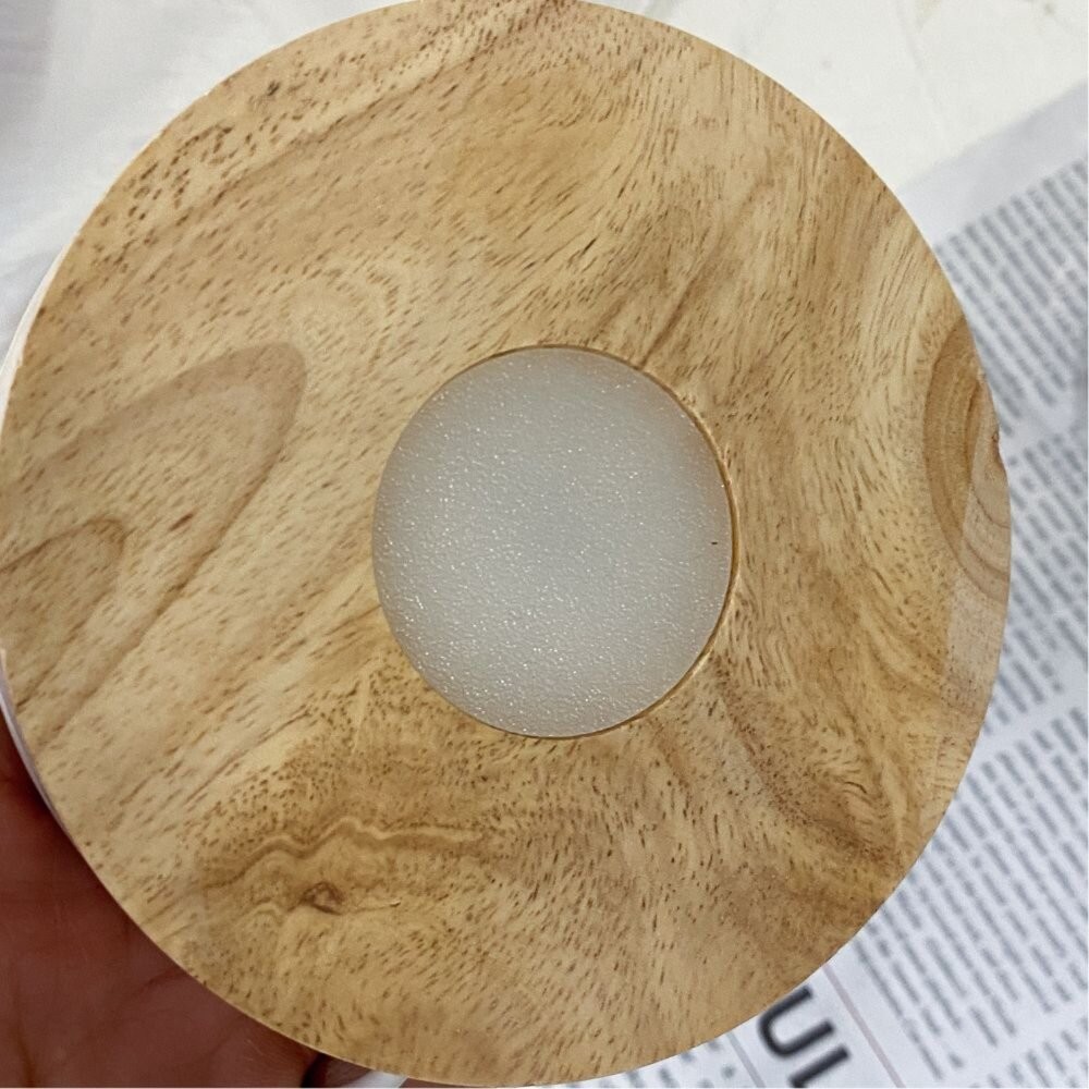 木燈座 水晶燈座 LED燈座 燈座 USB 七彩燈座 發光燈座 白光 暖光 黃光 漸變七彩-細節圖9