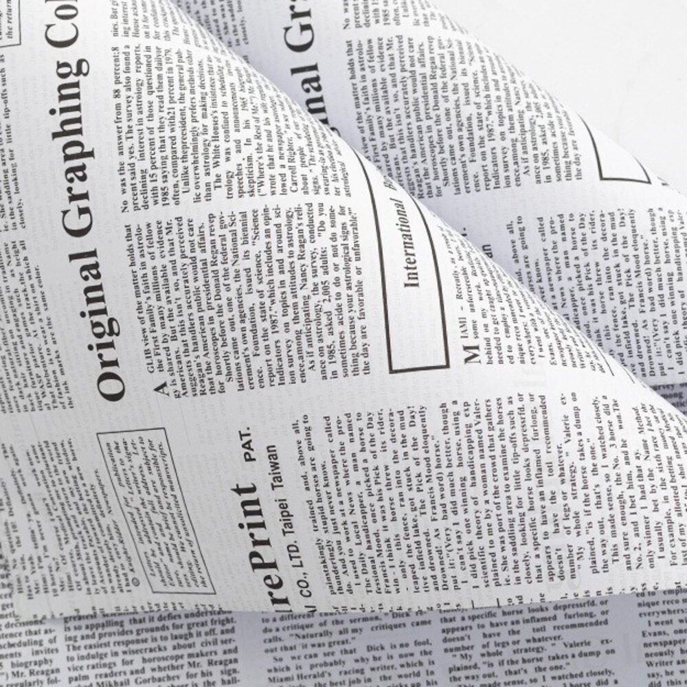 【森林海】牛皮英文紙 包裝紙 背景紙 英文報紙 禮物包裝紙 牛皮紙 英文牛皮紙 美食攝影 GXS攝影道具-規格圖10