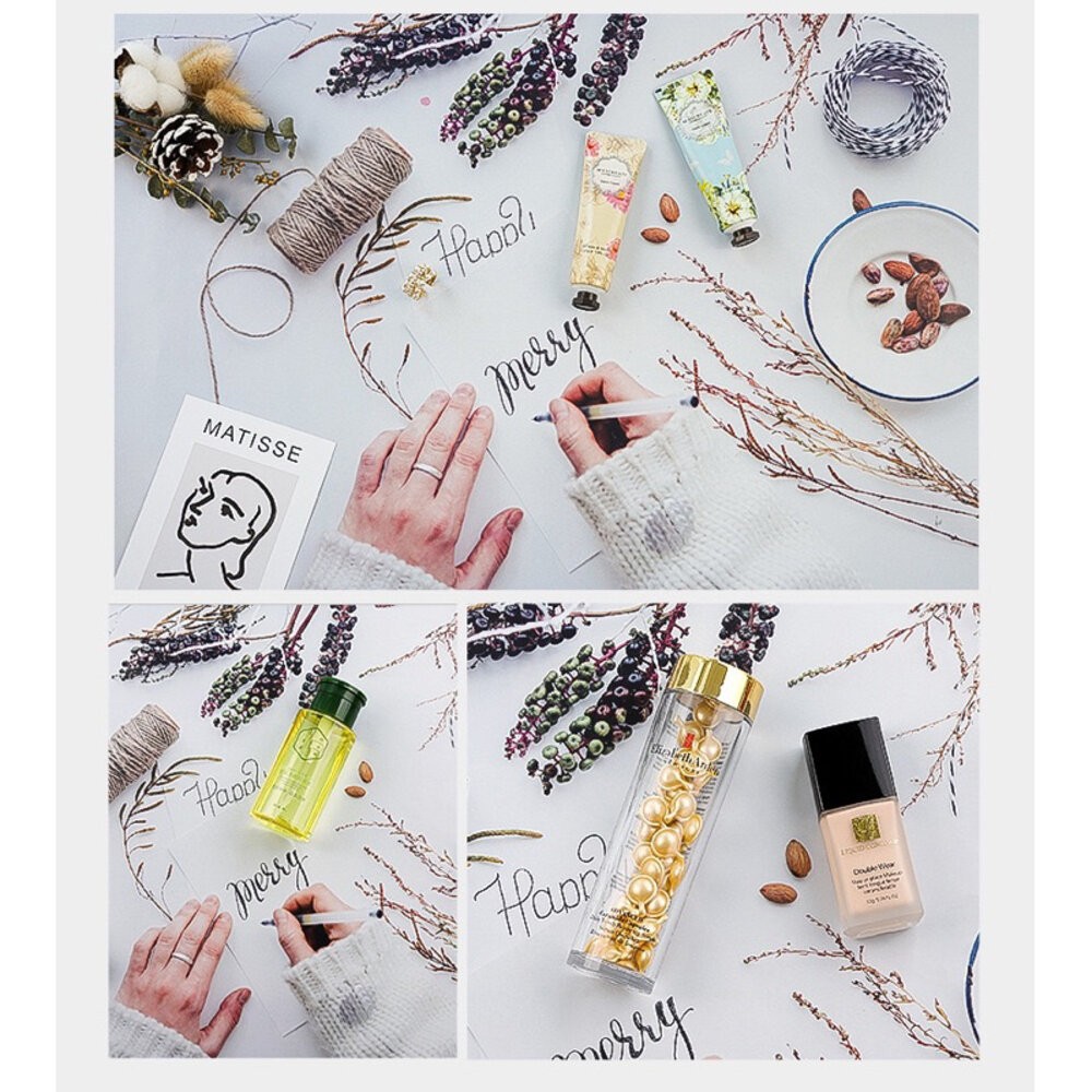 【森林海】背景紙 拍照道具 背景紙 商品攝影 直播背景 短影音背景 擺拍背景 大理石背景紙 美甲拍照 雙面背景紙 攝影道-細節圖7