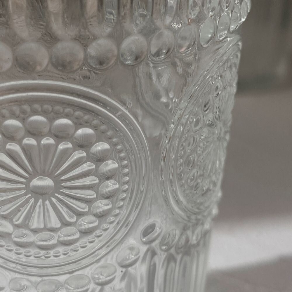 【森林海】水杯 玻璃杯 杯子 飲料杯 下午茶水杯 咖啡杯 雕花杯-細節圖7