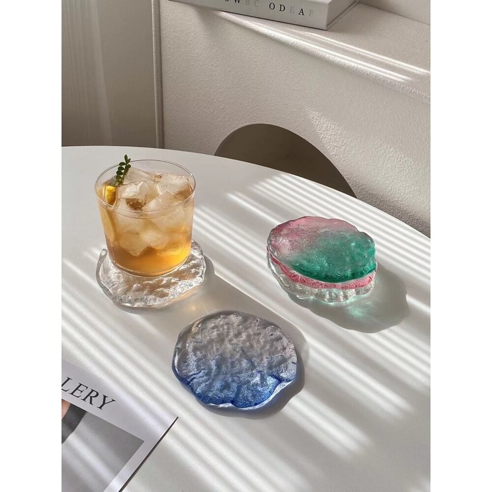 玻璃盤 飾品盤 不規則玻璃盤 拍照攝影道具 拍照背景 玻璃 飾品盤 裝飾 GXS拍照道具-細節圖6