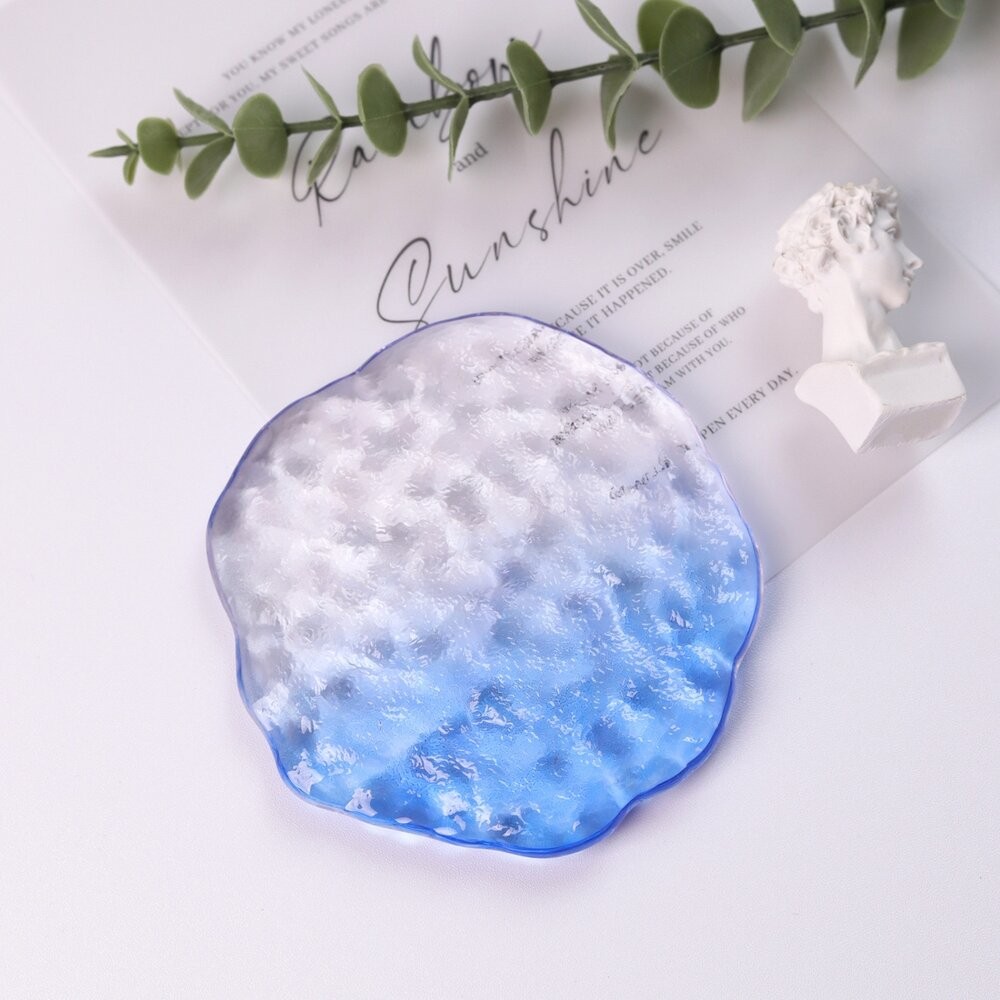 玻璃盤 飾品盤 不規則玻璃盤 拍照攝影道具 拍照背景 玻璃 飾品盤 裝飾 GXS拍照道具-細節圖9