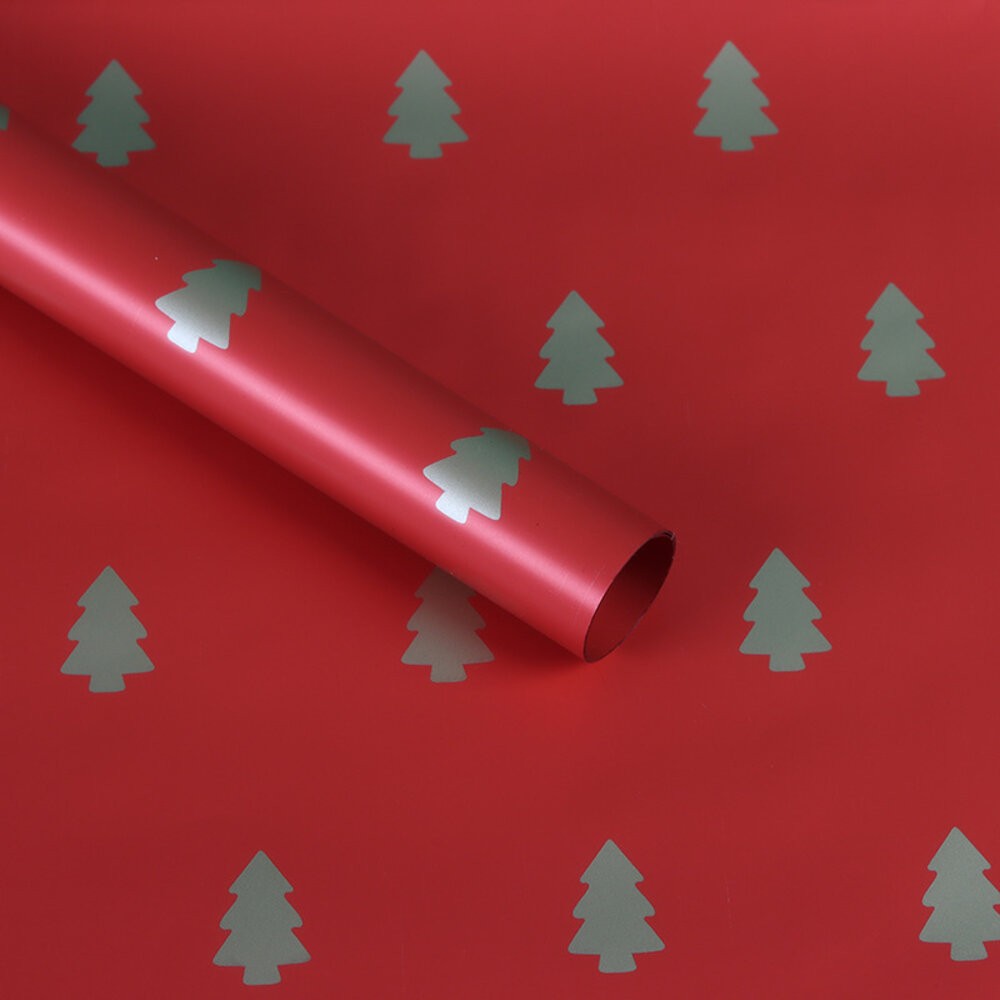 聖誕包裝紙 包裝紙 花店 花束內襯紙 蘋果禮品 防水加厚包裝紙 歐亞紙-規格圖9