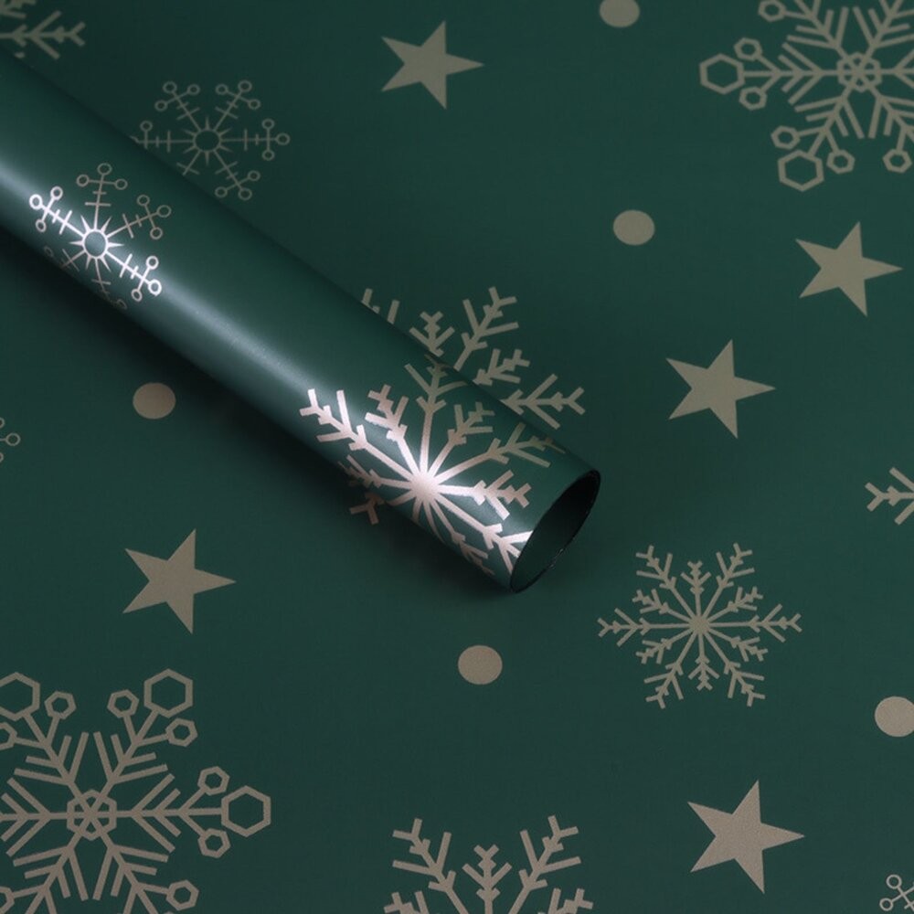 聖誕包裝紙 包裝紙 花店 花束內襯紙 蘋果禮品 防水加厚包裝紙 歐亞紙-規格圖9